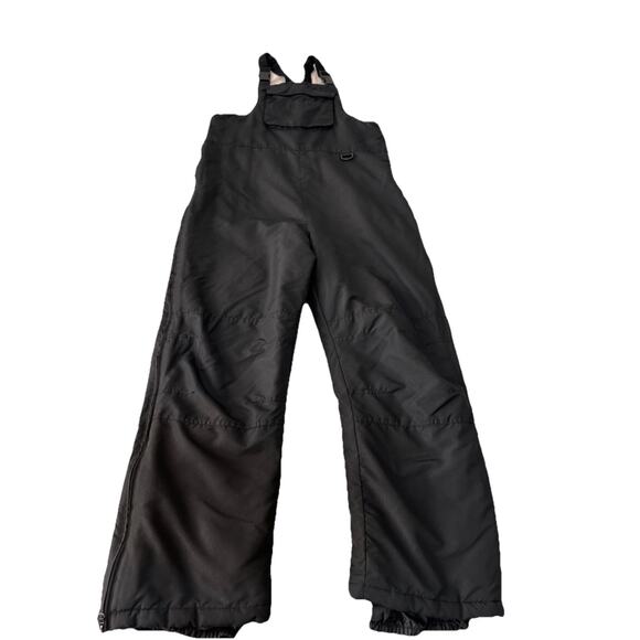 Arctic Quest Men’s Insulated Water Resistant Ski Snow Bib Pants Black Medium - Picture 1 of 16
